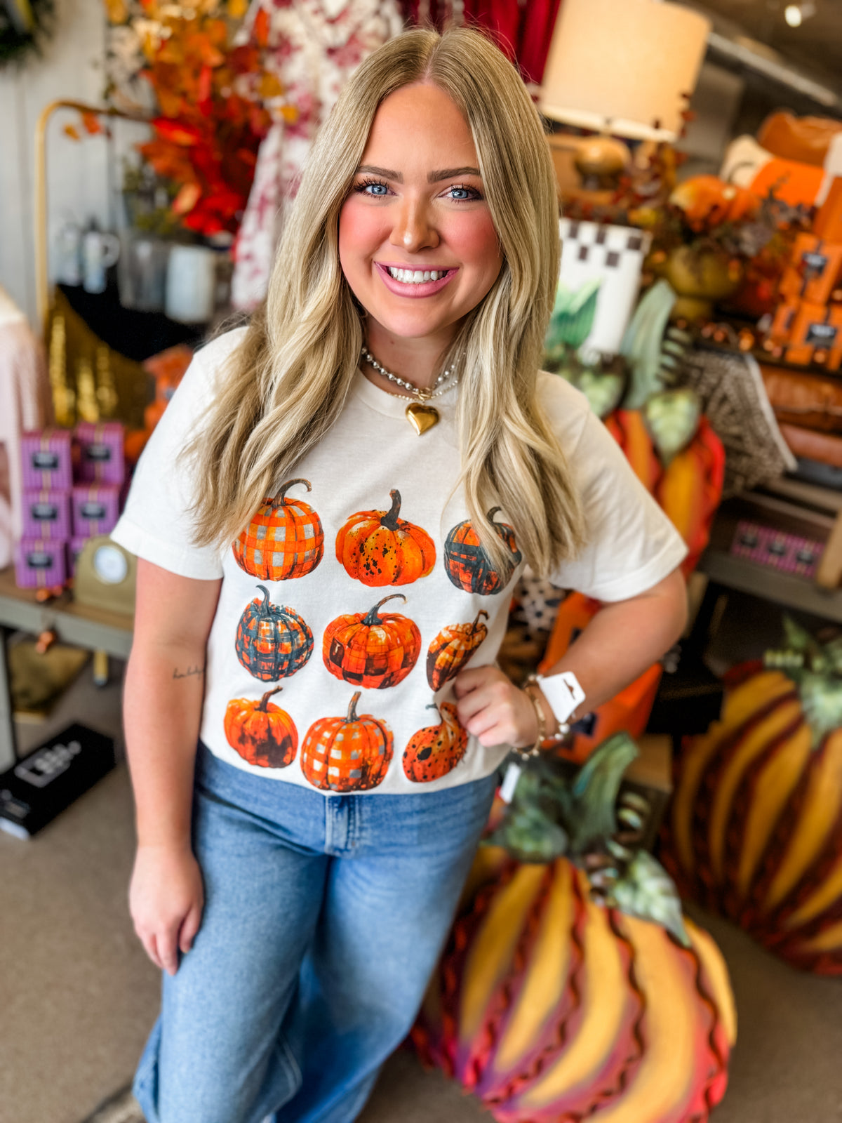Pumpkin Nine Tee