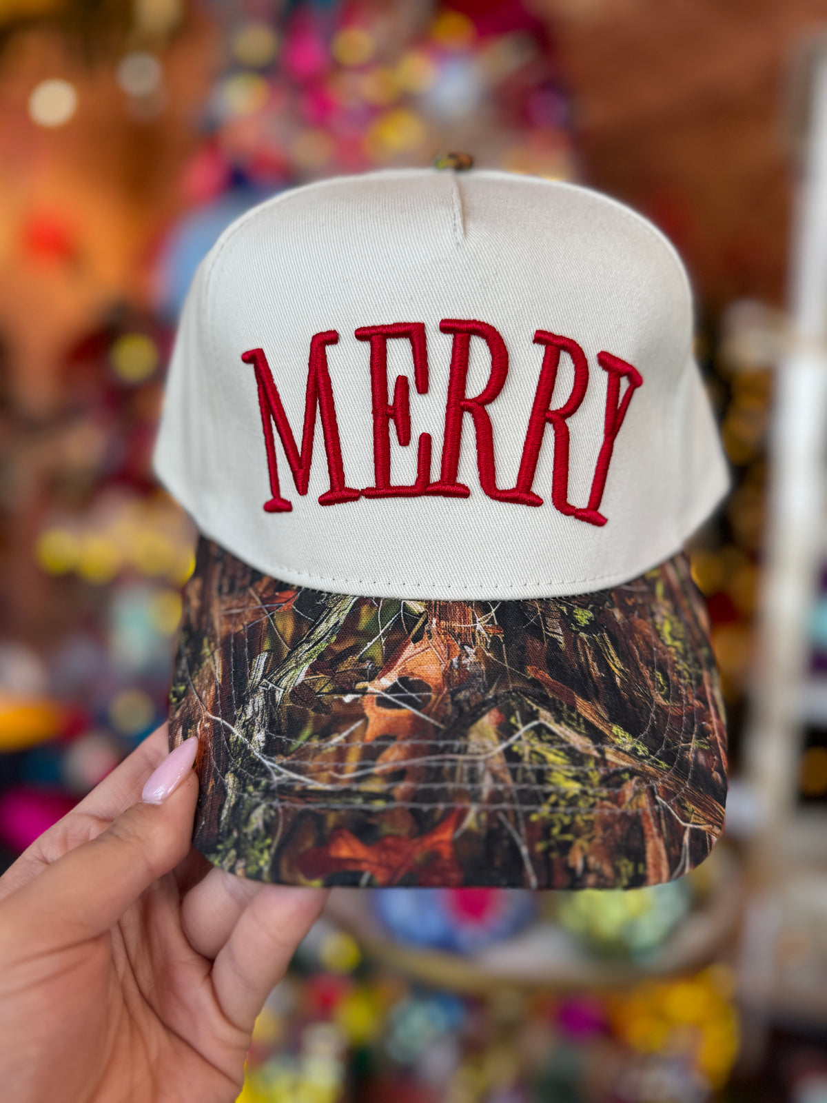 Merry Camo Hat