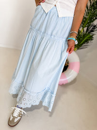 Blue Dahlia Skirt
