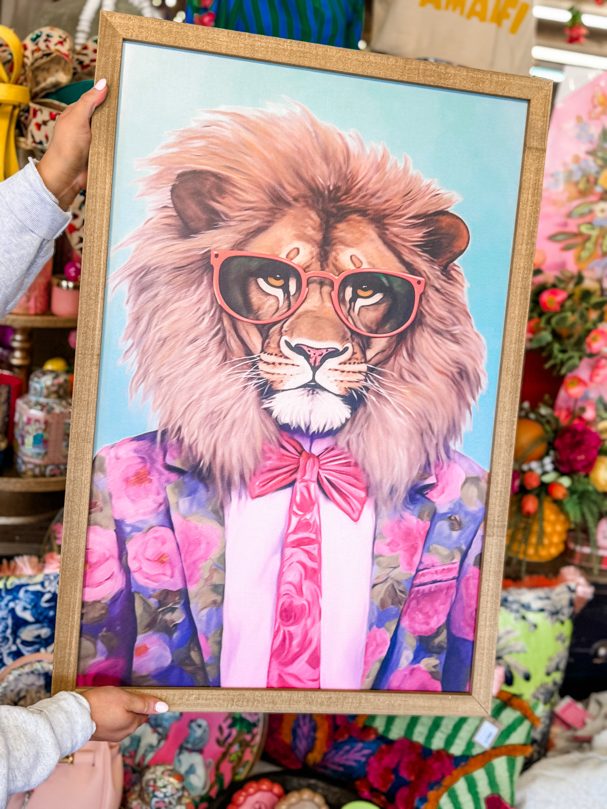 Boujee Lion 20x30