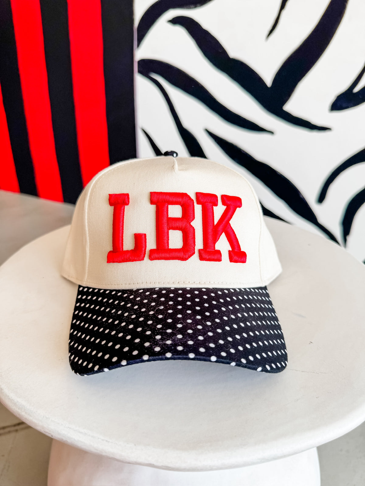 Lbk polka dot hat