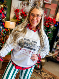 Candy Cane Marfa Sweatshirt