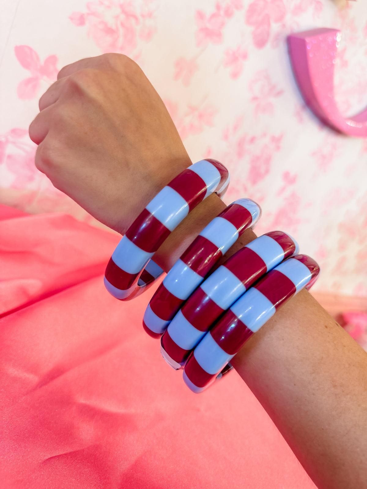 Striped bangle