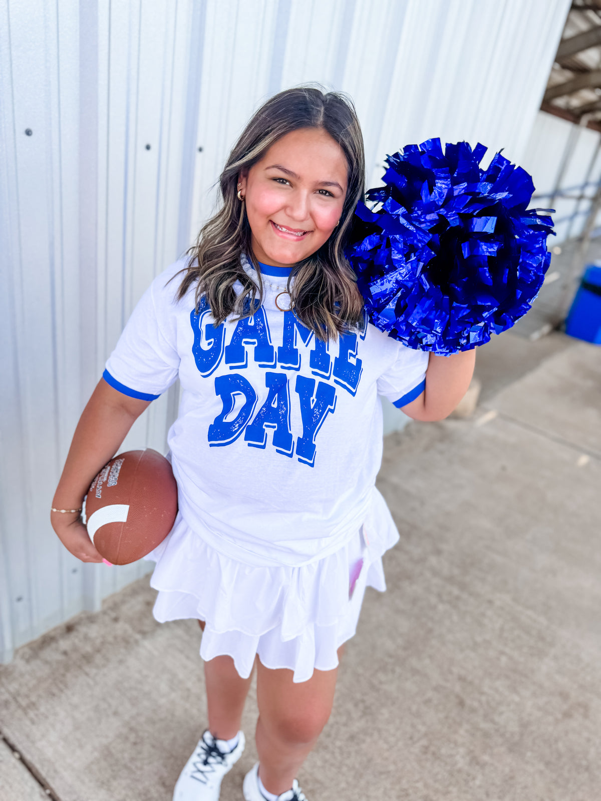 Timeless Traditions Gameday Tee Royal blue