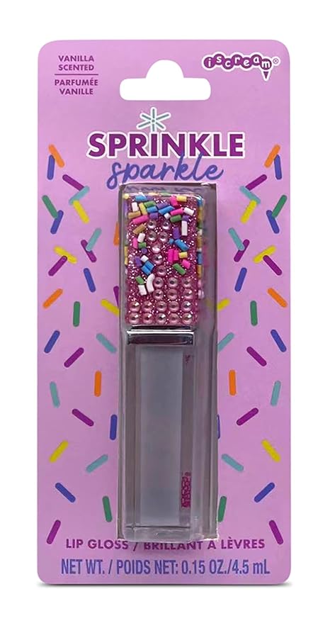 Sprinkle Sparkle Vanilla Scented Wand Applicator Lip Gloss