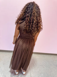 Spiced & Spotted Dress