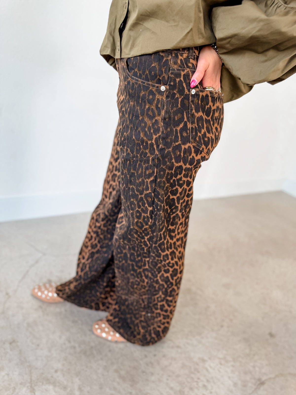 Ellie Leopard Pants