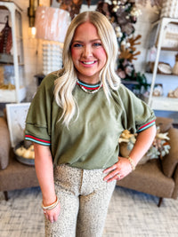 Cool Girl Top - Olive