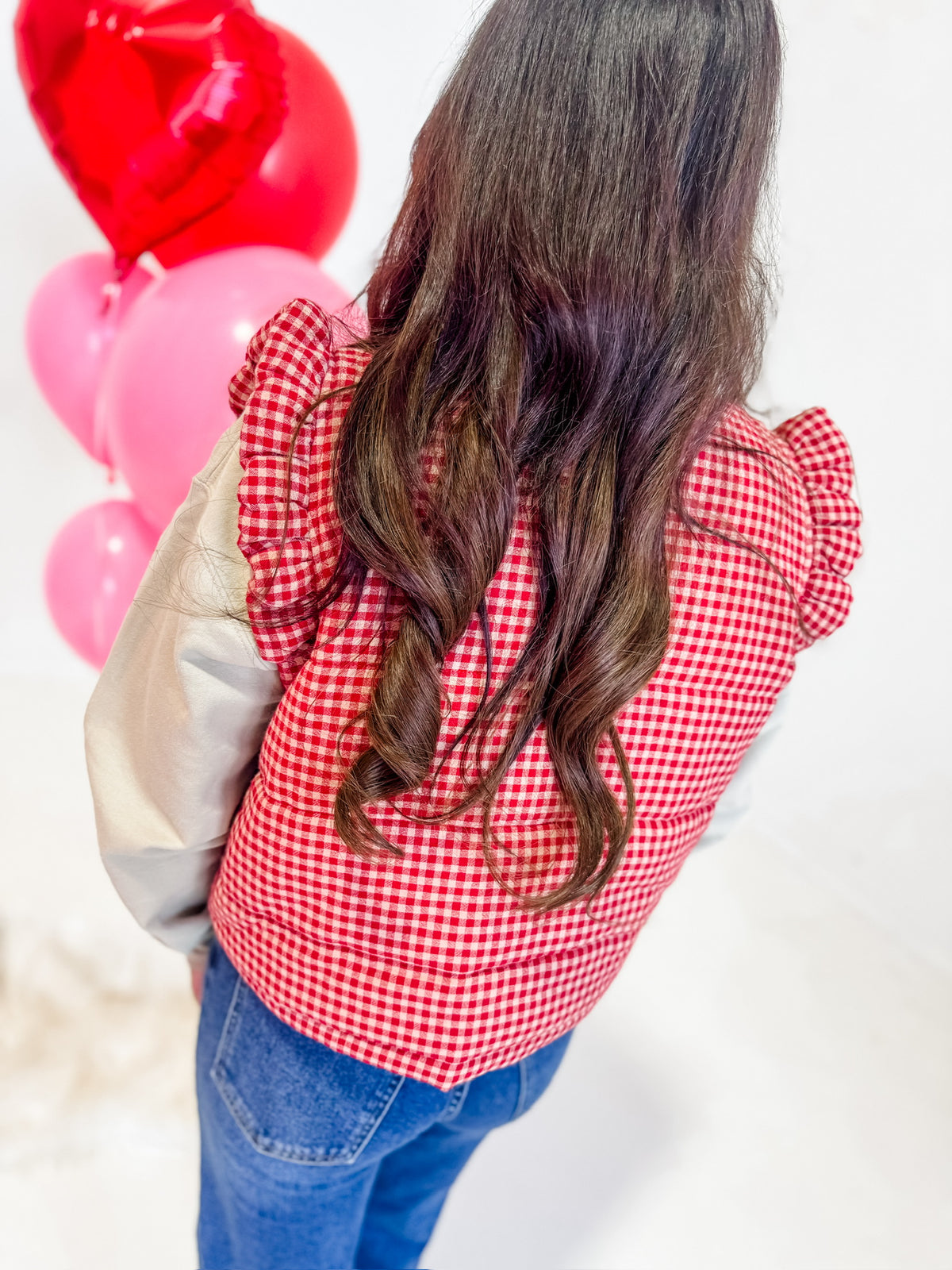Gingham Love Vest