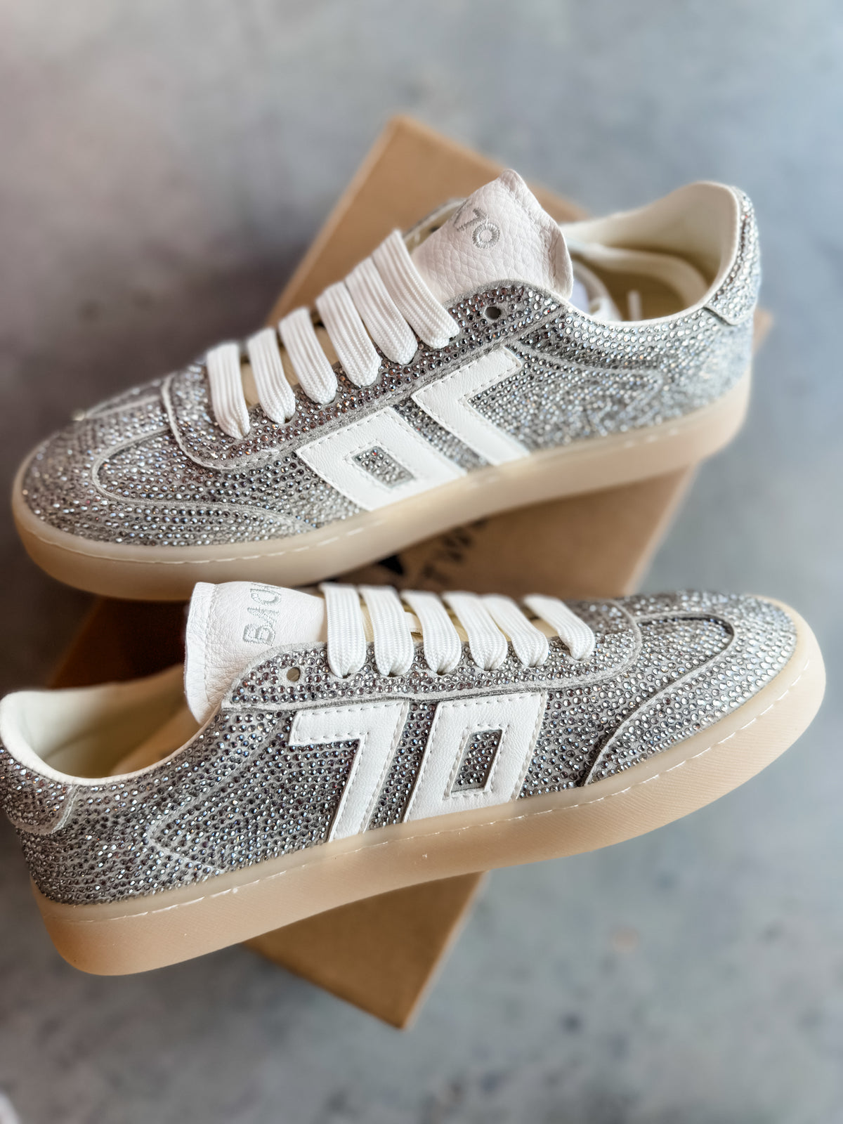 Smart Silver Back 70's Sneakers