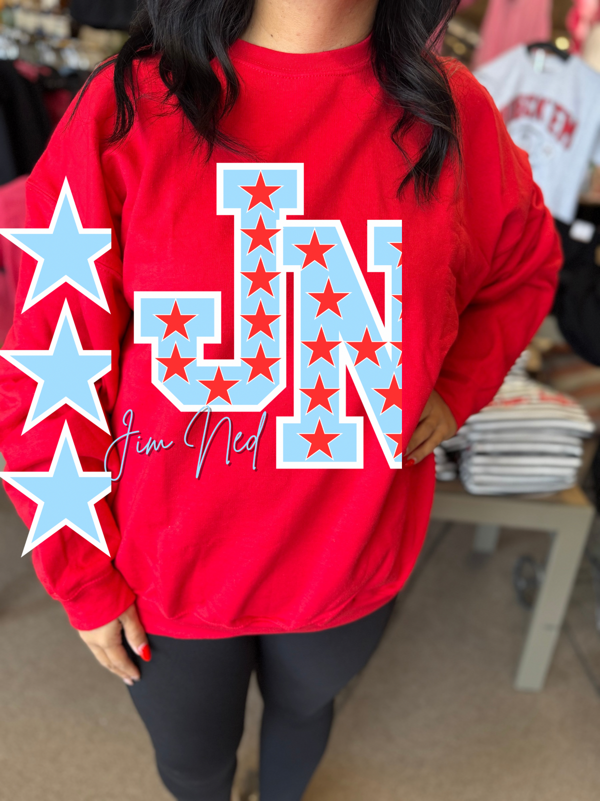 Jim Ned School Star Sweatshirt PRE-ORDER