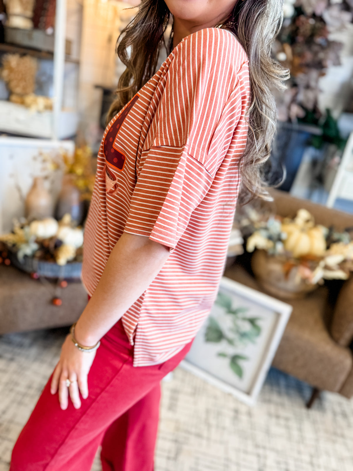 Fall Striped Top