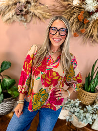 Autumn Sunset Top