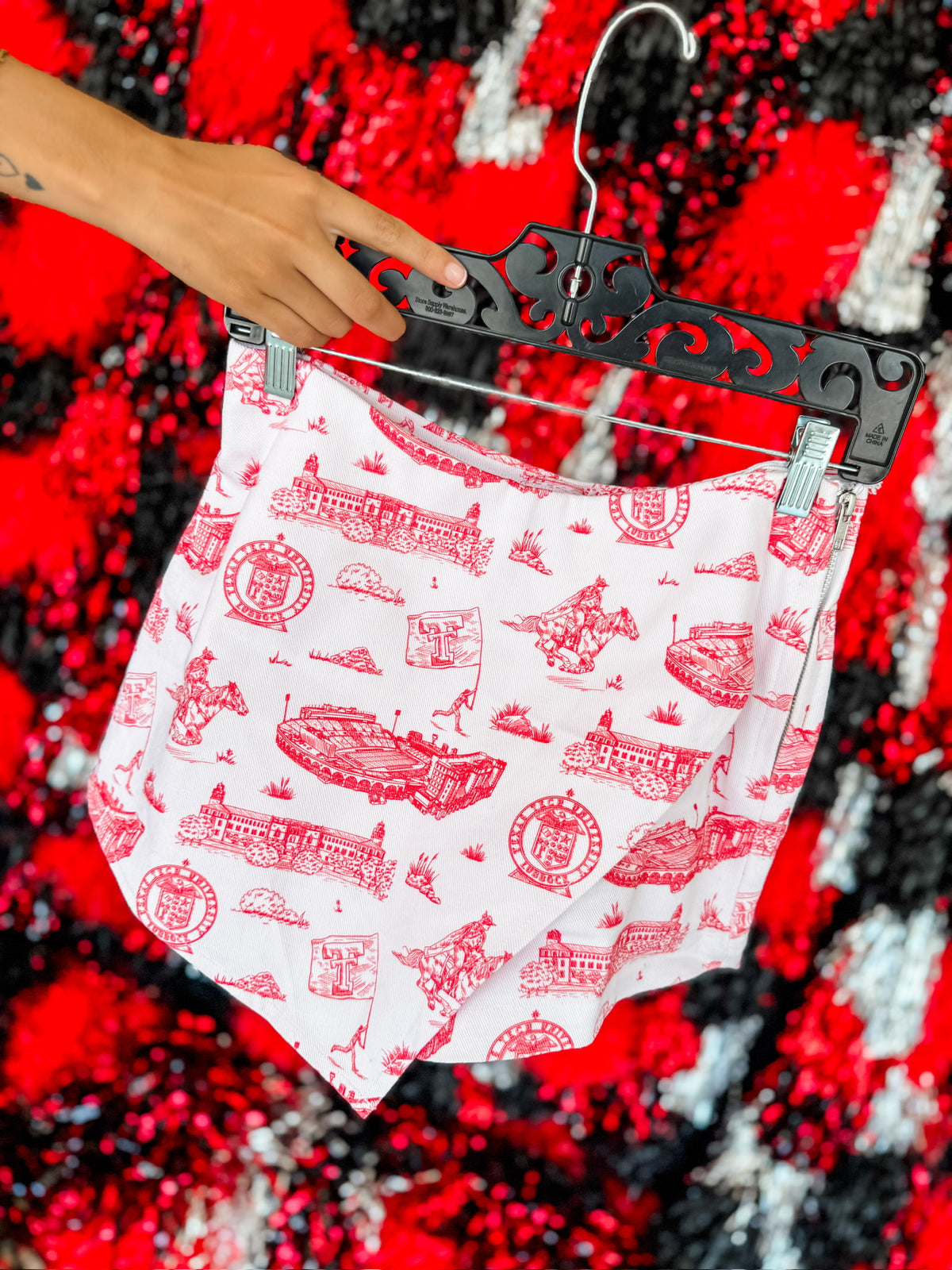 The Team Toie Denim Skort