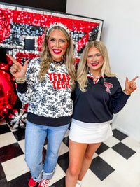 TEXAS TECH FLORAL TOILE SWEATSHIRT PREORDER