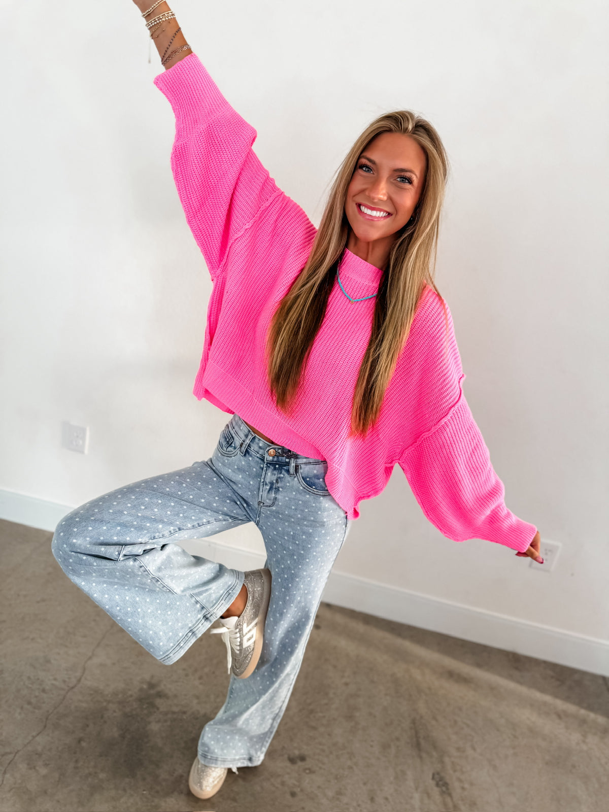Blush & Cozy Sweater