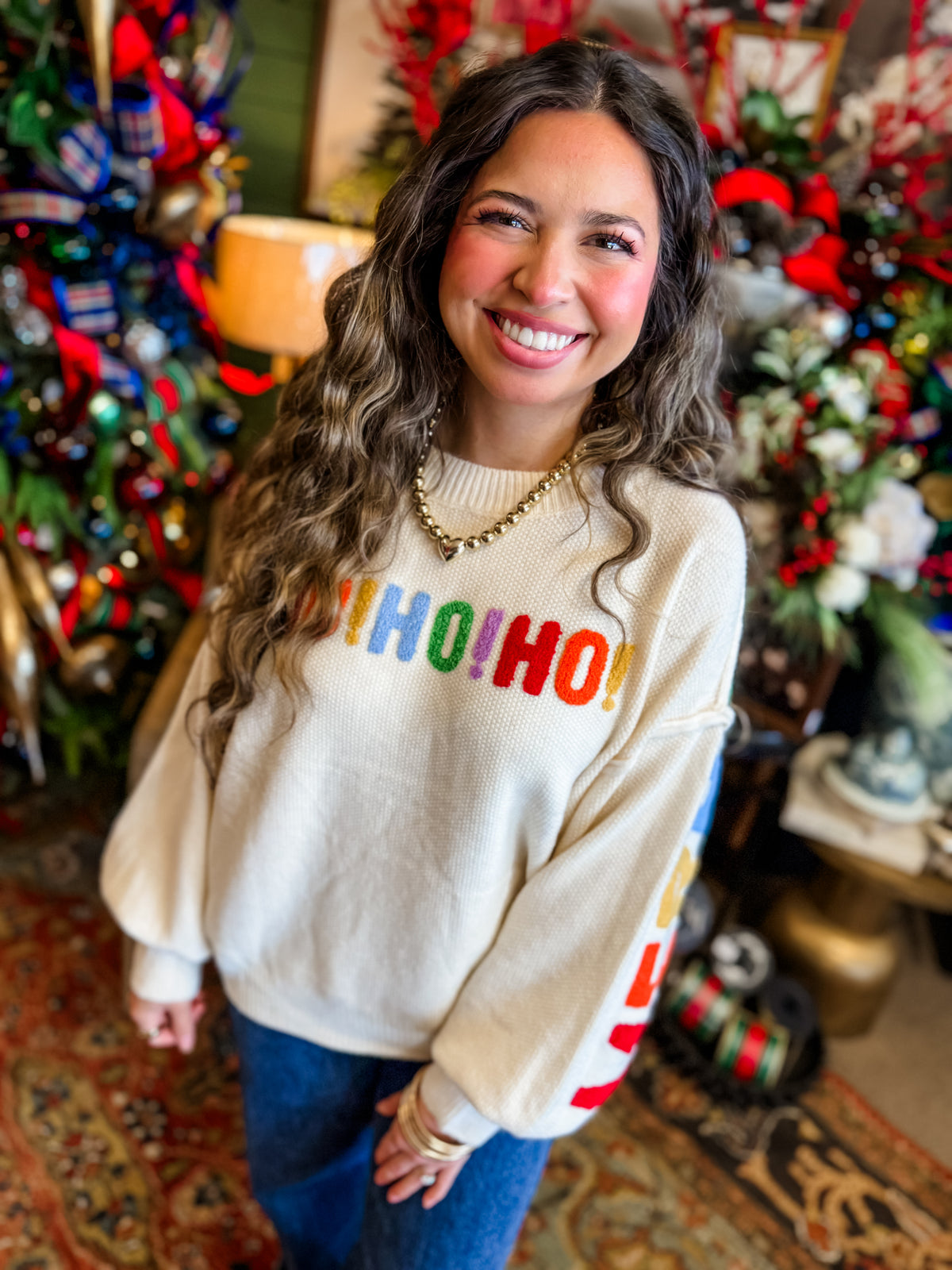 Oversized Lettering Sweatshirt