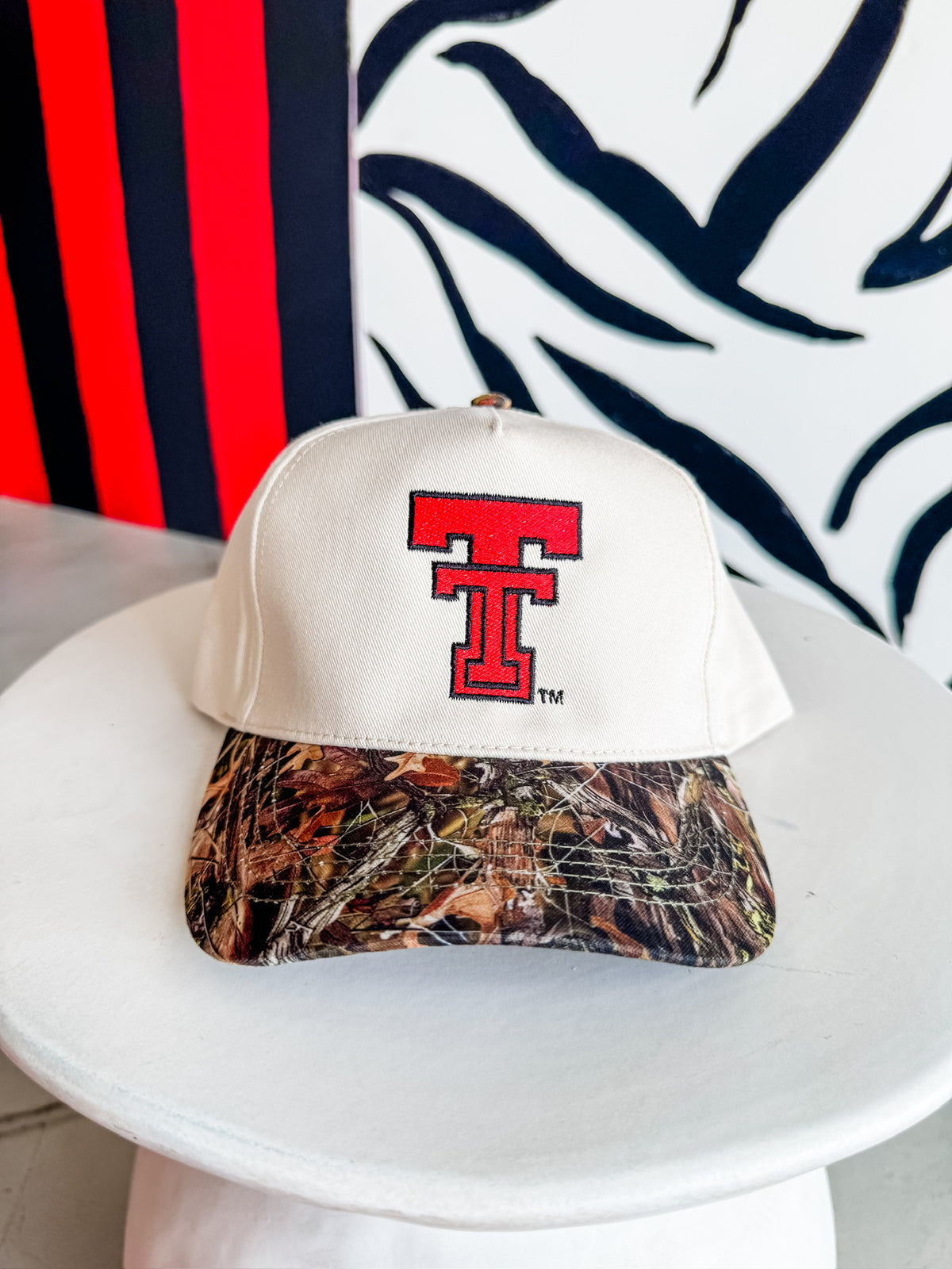 Texas Tech Dark Camo Hat