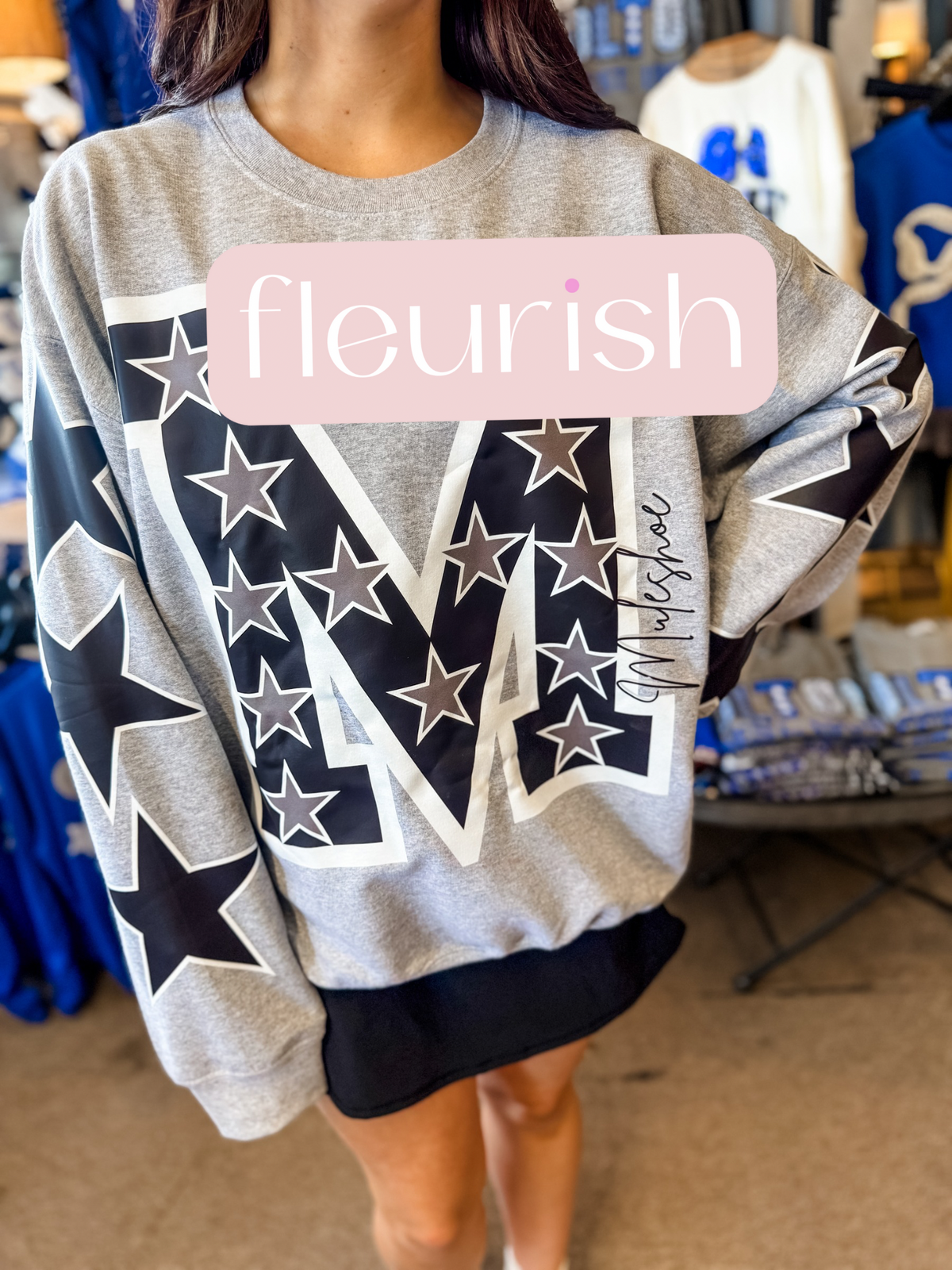 Muleshoe School Star Sweatshirt PRE-ORDER