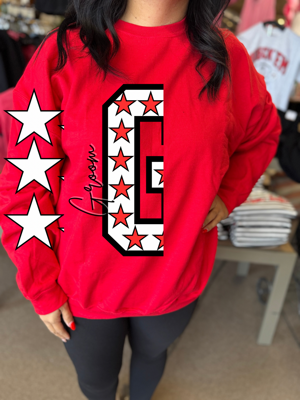 Groom School Star Sweatshirt PRE-ORDER