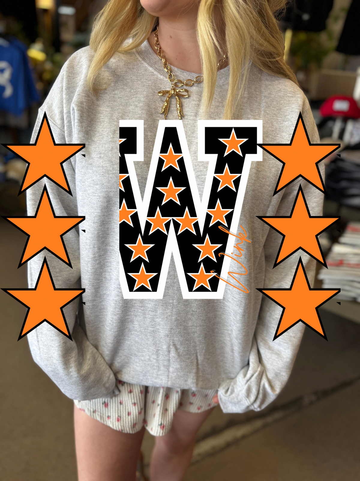 Wink School Star Sweatshirt PRE-ORDER