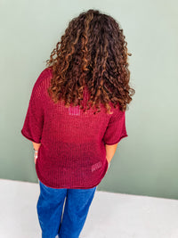 Berry Bliss Knit Top