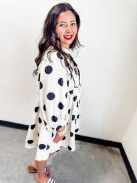 Stephanie Dot Dress