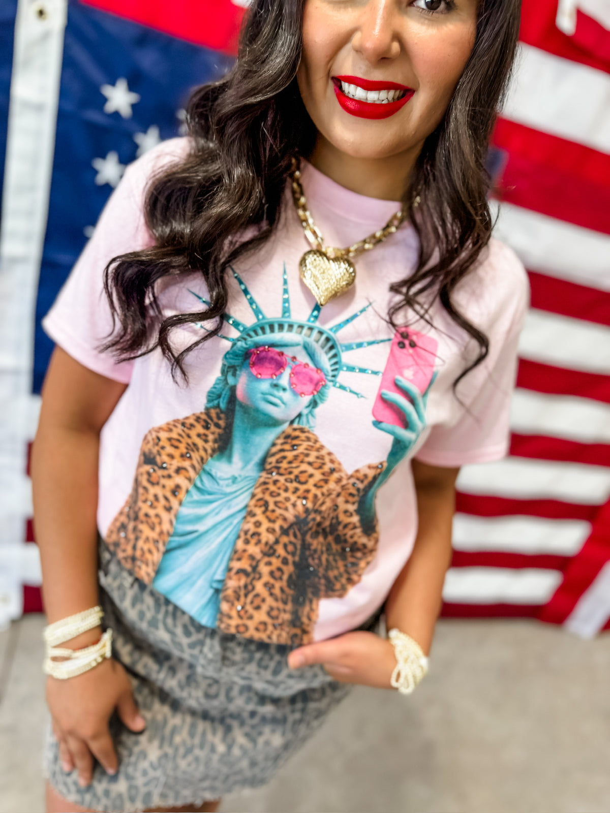 Liberty Selfie Tee