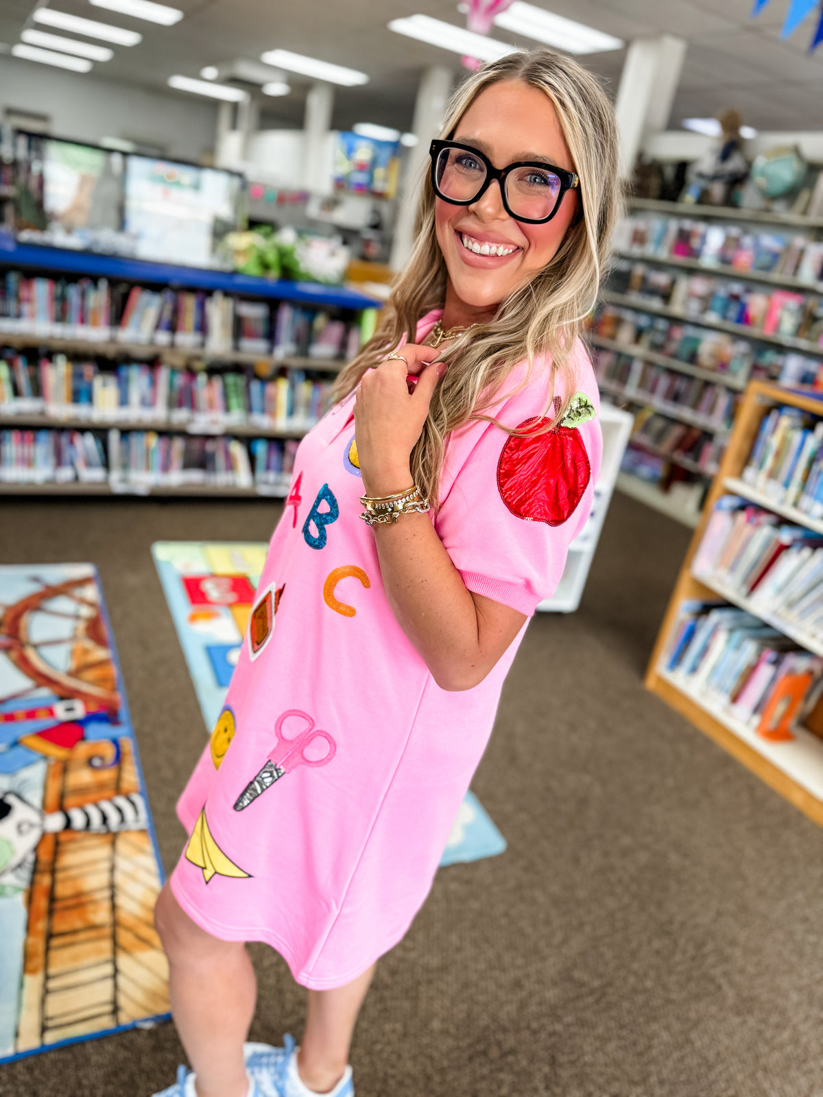 School Days Stickers Dress