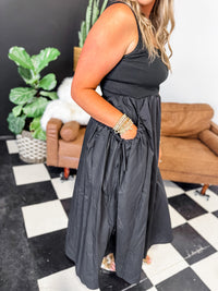 Macey Black Dress