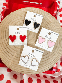 Chelsey Heart Studs