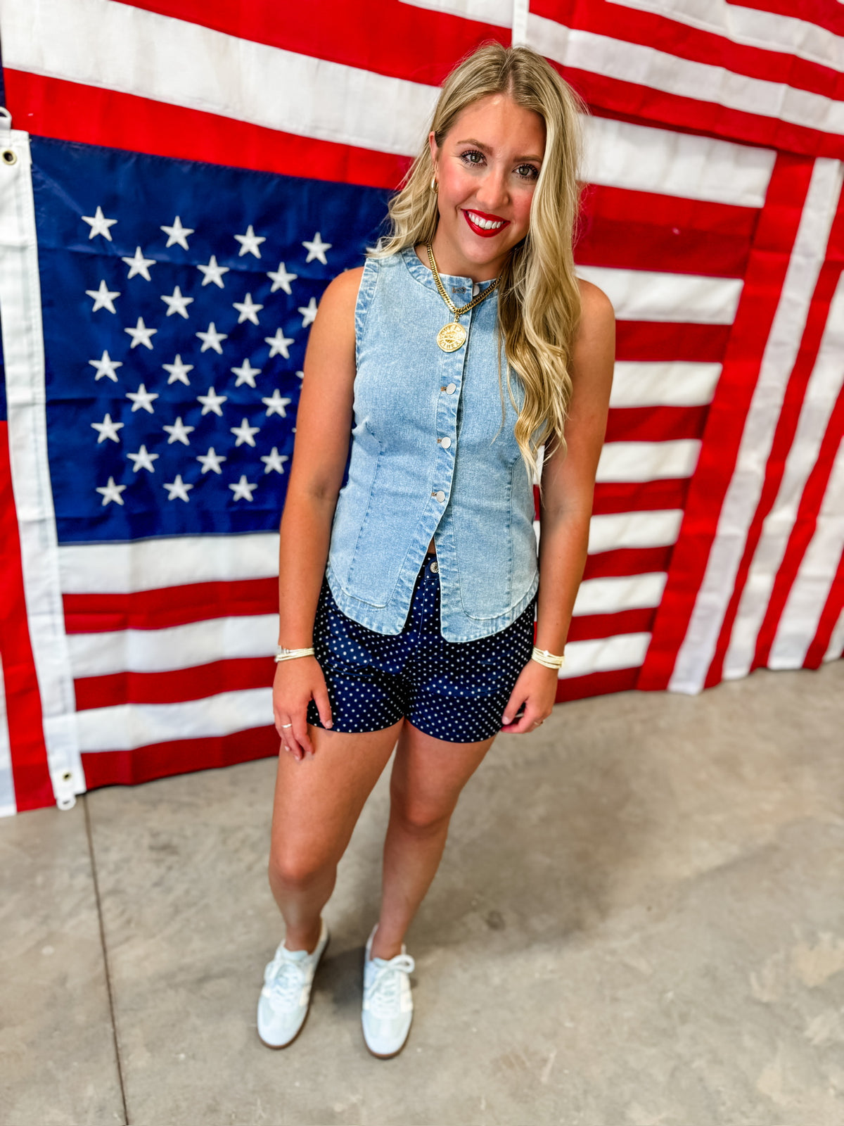 Kacey Denim Vest