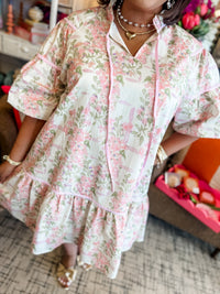 Floral Breeze Babydoll Dress