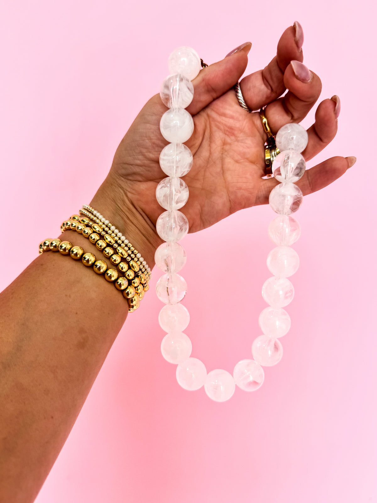 Glass Bead Necklace