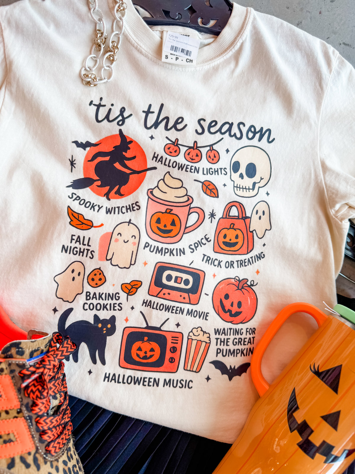 'tis the season Halloween tee