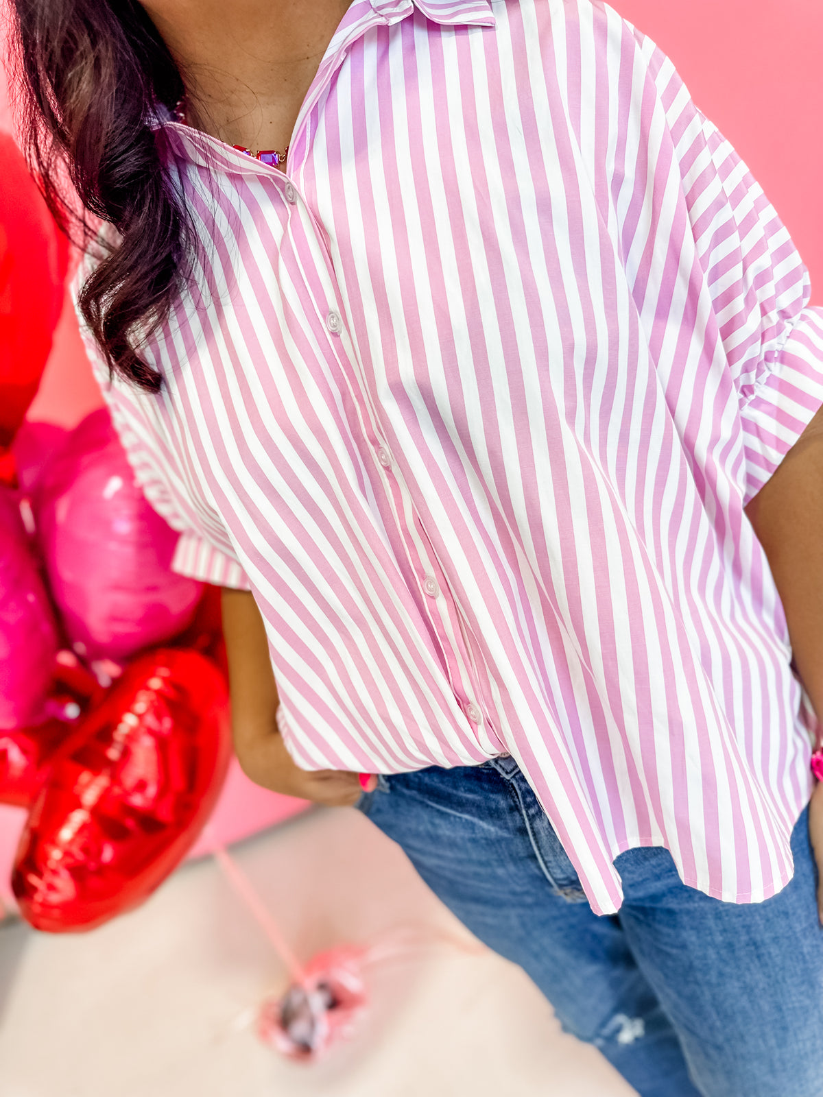 Cupid Striped Top