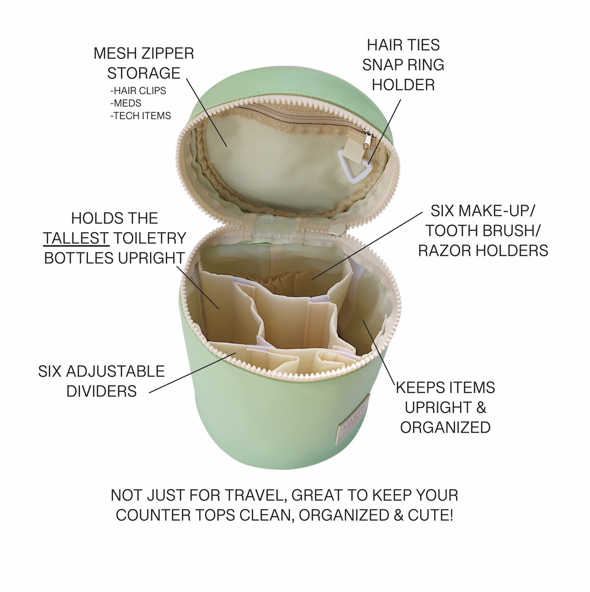 Barrel Organizer-Happy Days Ahead*Pastel Party (Lilac/Cream)