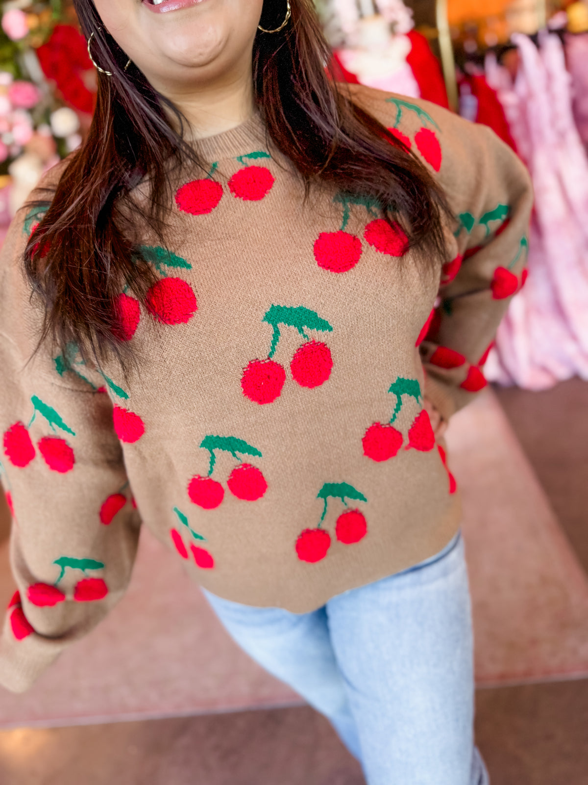 Very cherry sweater