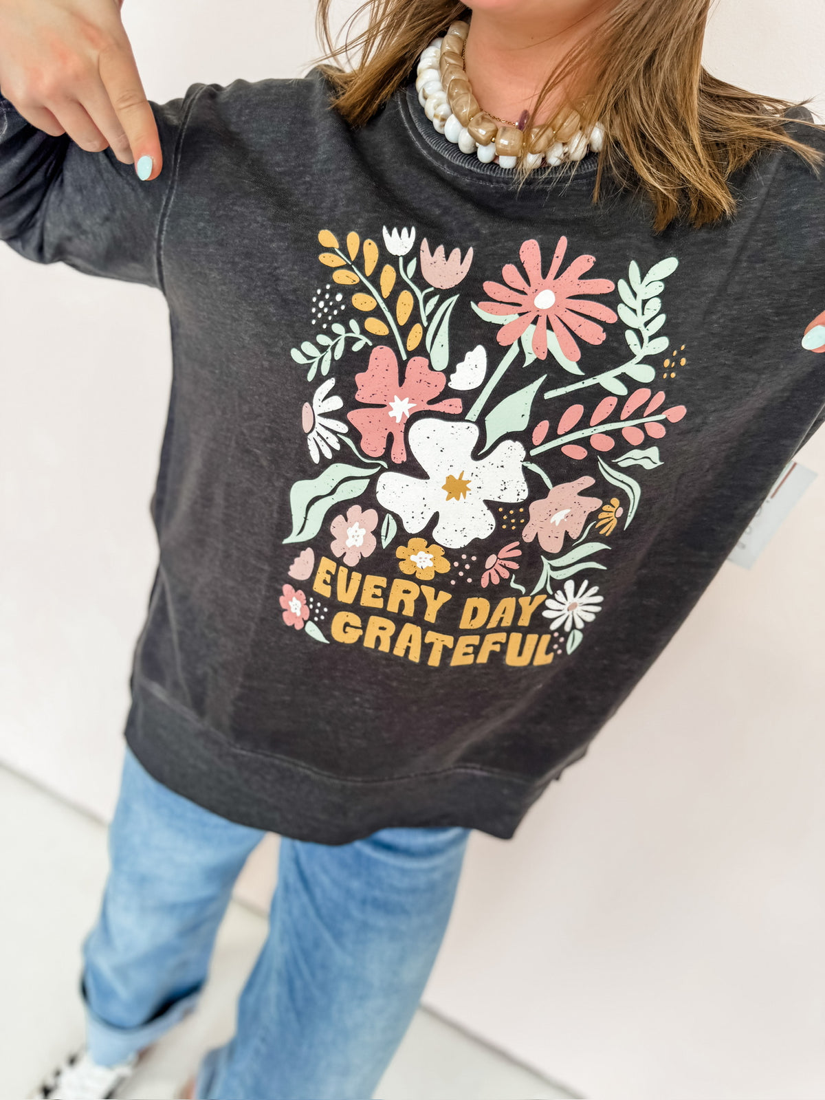 Every Day Grateful Pullover
