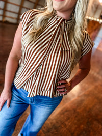 Wrapped Up In Fall Top