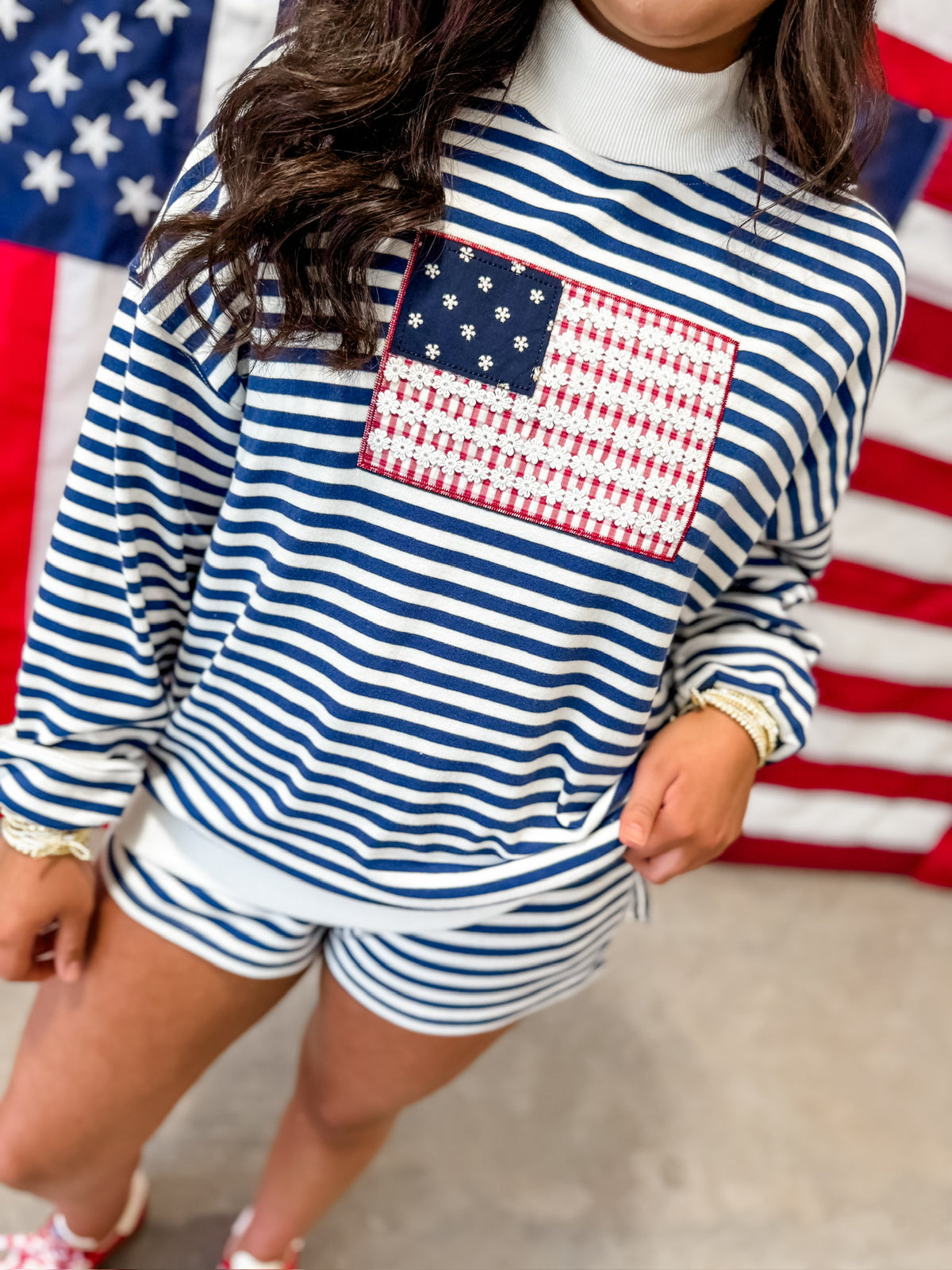 Coquette Flag Sweatshirt