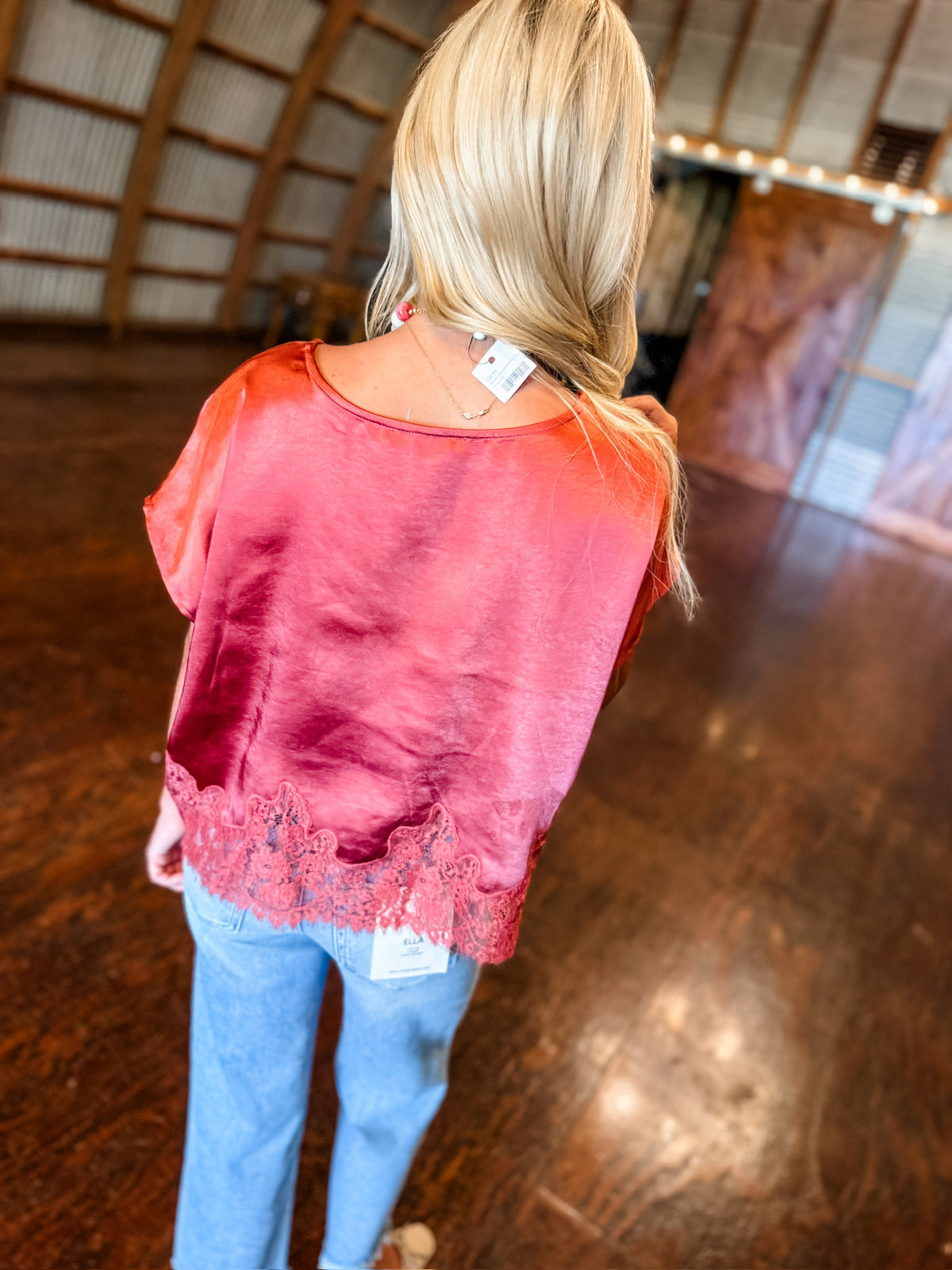 Ruby Lace Top