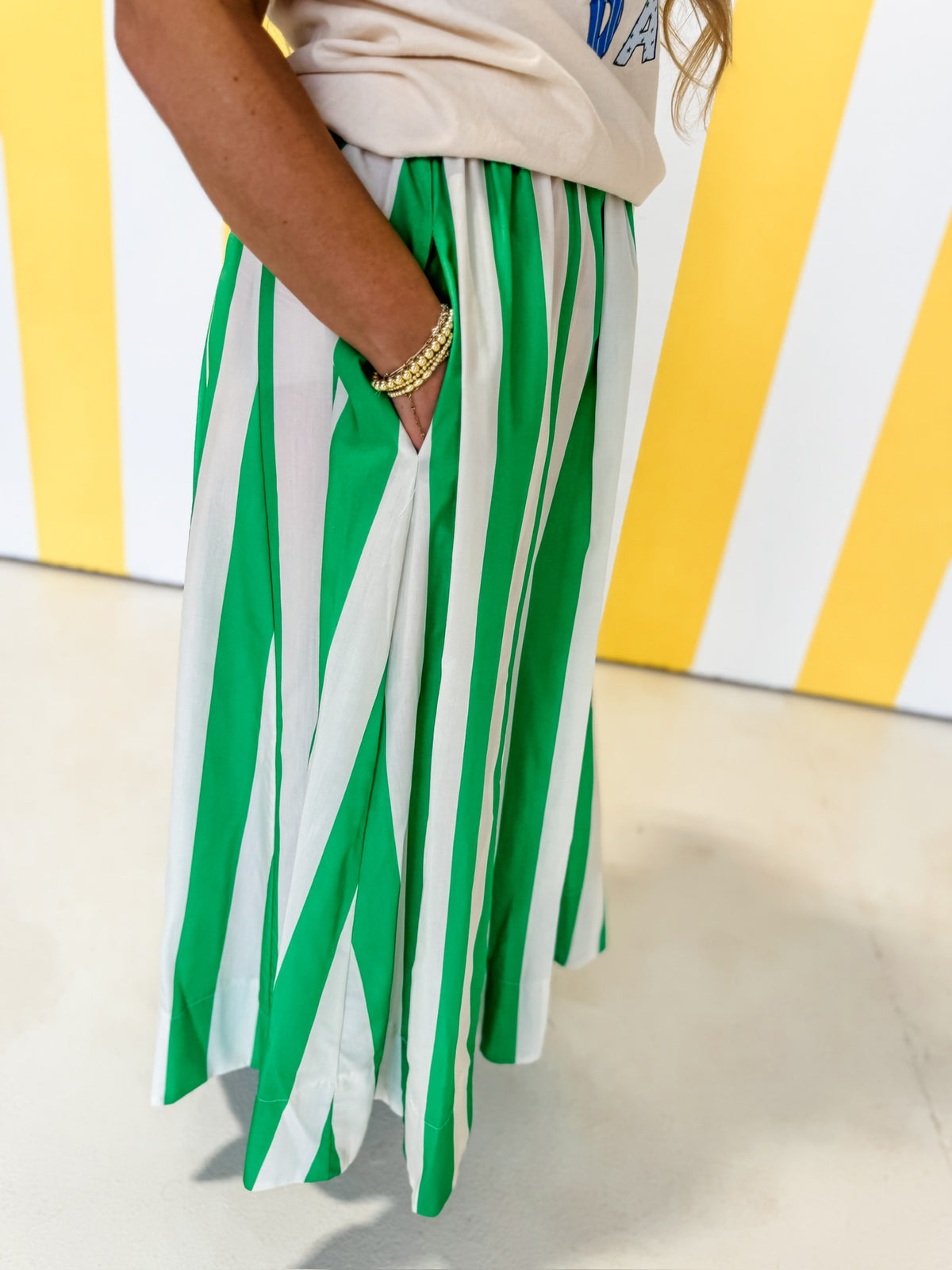 Pin Stripe Skirt