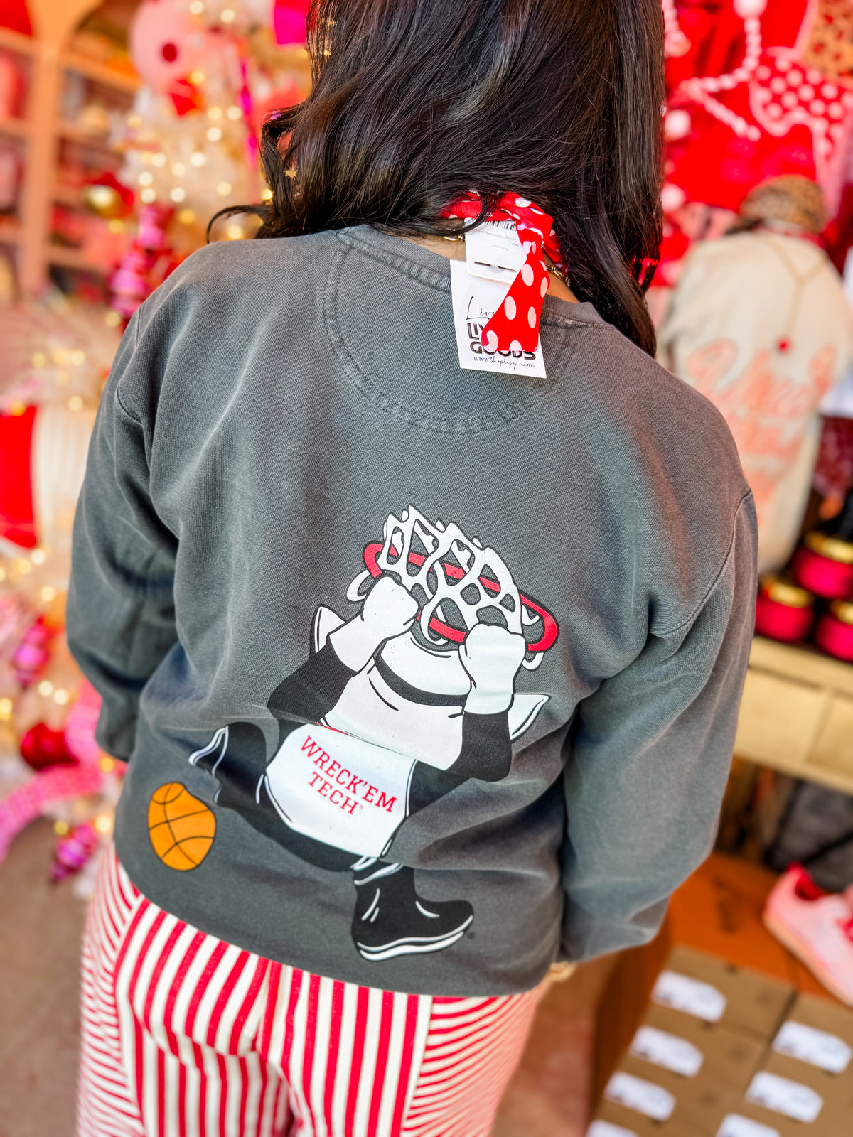 Texas Tech Red Raiders Double Baller pepper sweatshirt