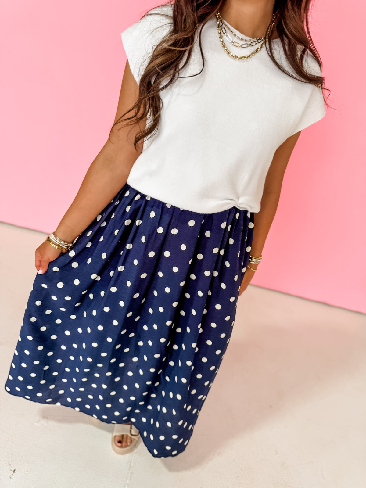 Navy Girl Dress