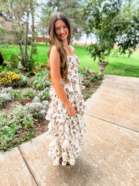 Hazelnut Ruffle Dress