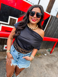 Maddie Lace Top- 2 Colors