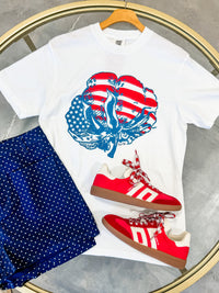 Cotton Boll White SS Tee