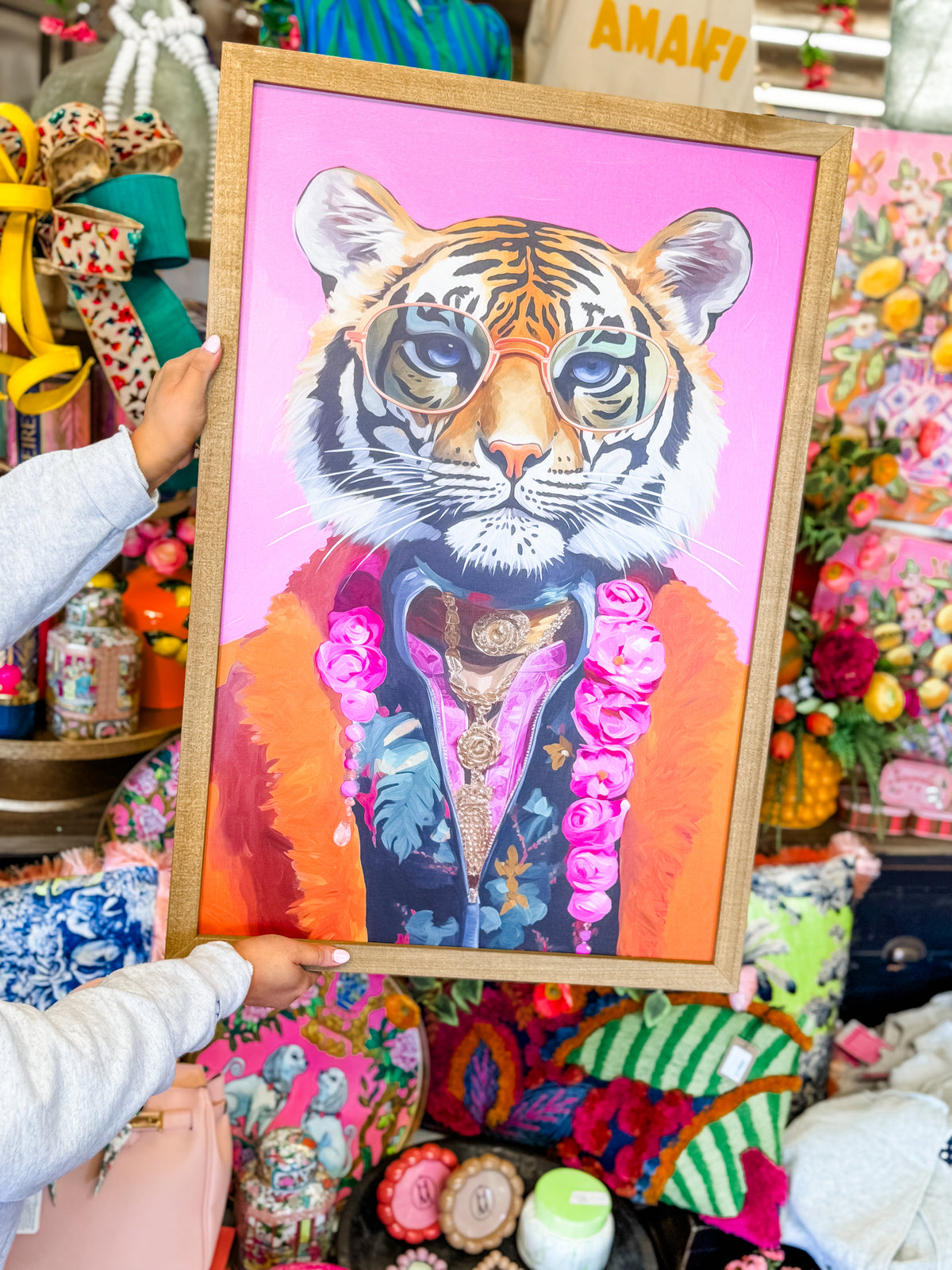 Boujee Tiger 20x30