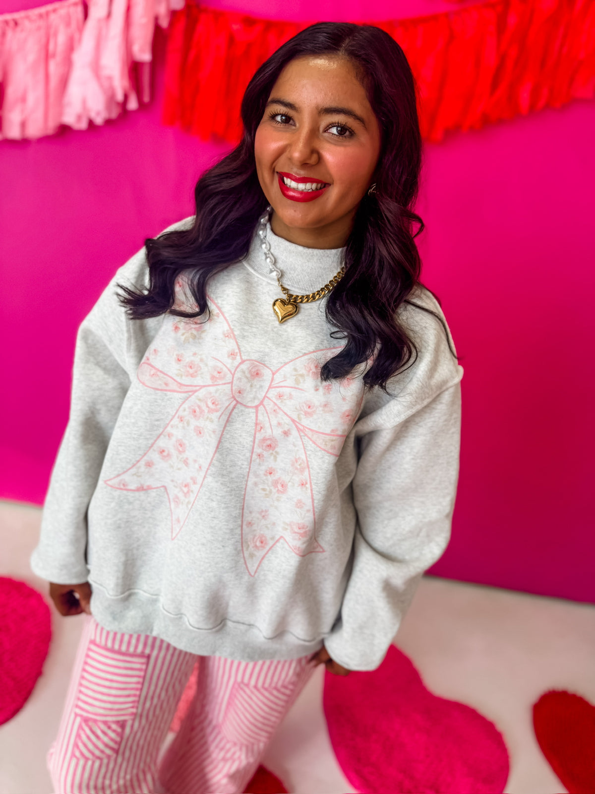 Reversible Love Mockneck